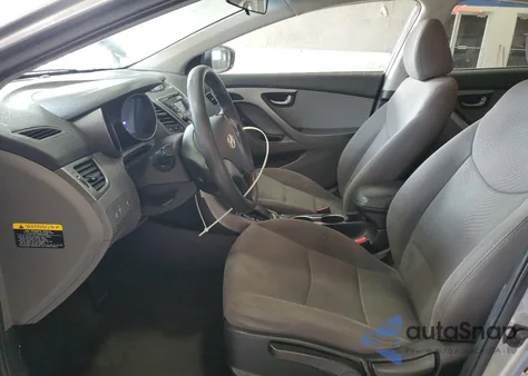 2016 Hyundai Elantra Se from USA, damaged, VIN 5NPDH4AE0GH793258